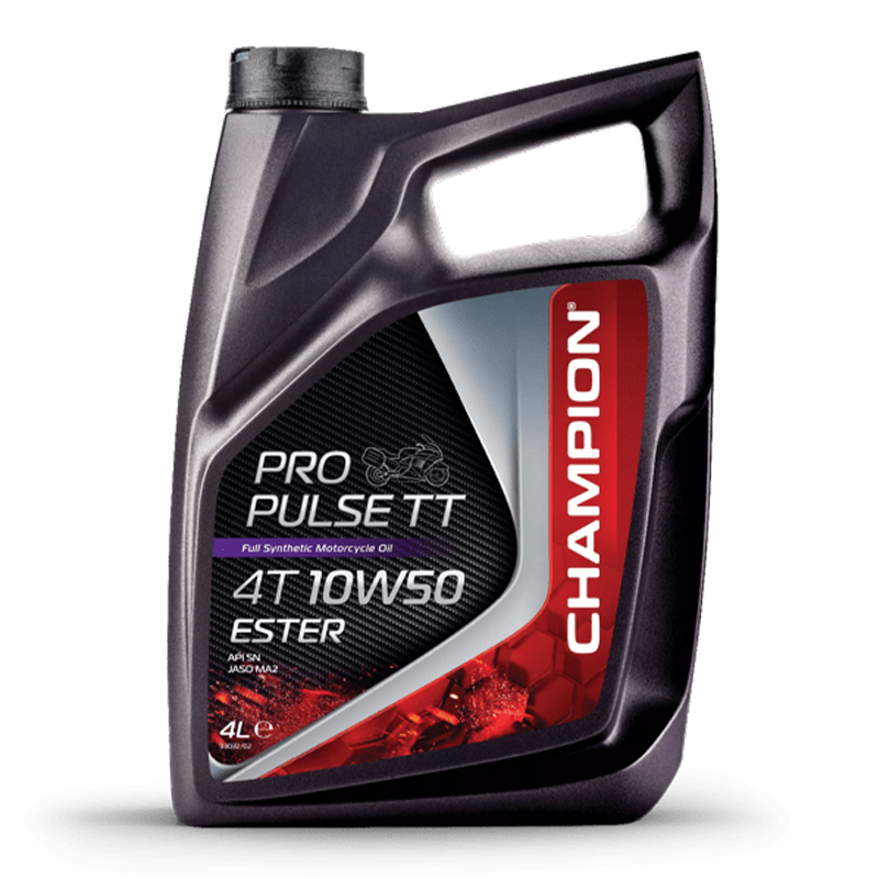 CHAMPION®  Pro Pulse TT 4T 10W-50 Ester Motoröl - 4 Liter - Aprilia Tuono 660 (2021-)
