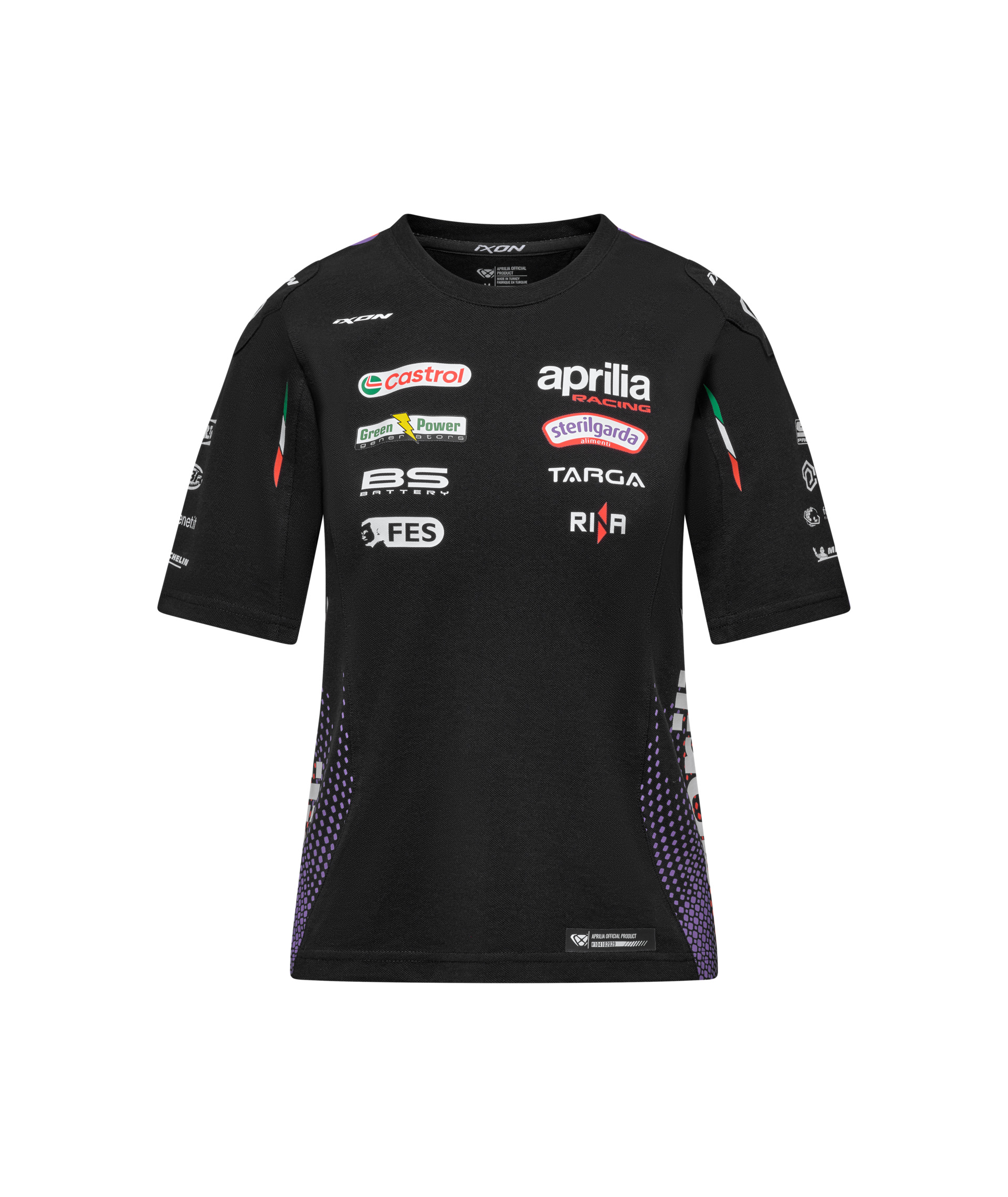 Aprilia T-Shirt Racing Team Replica 2026 Damen schwarz