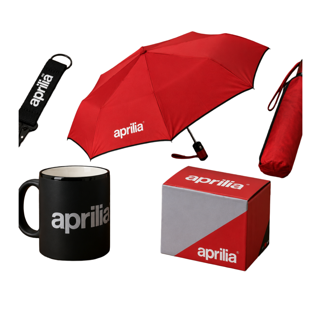 Aprilia Merchandise Paket Racing Red
