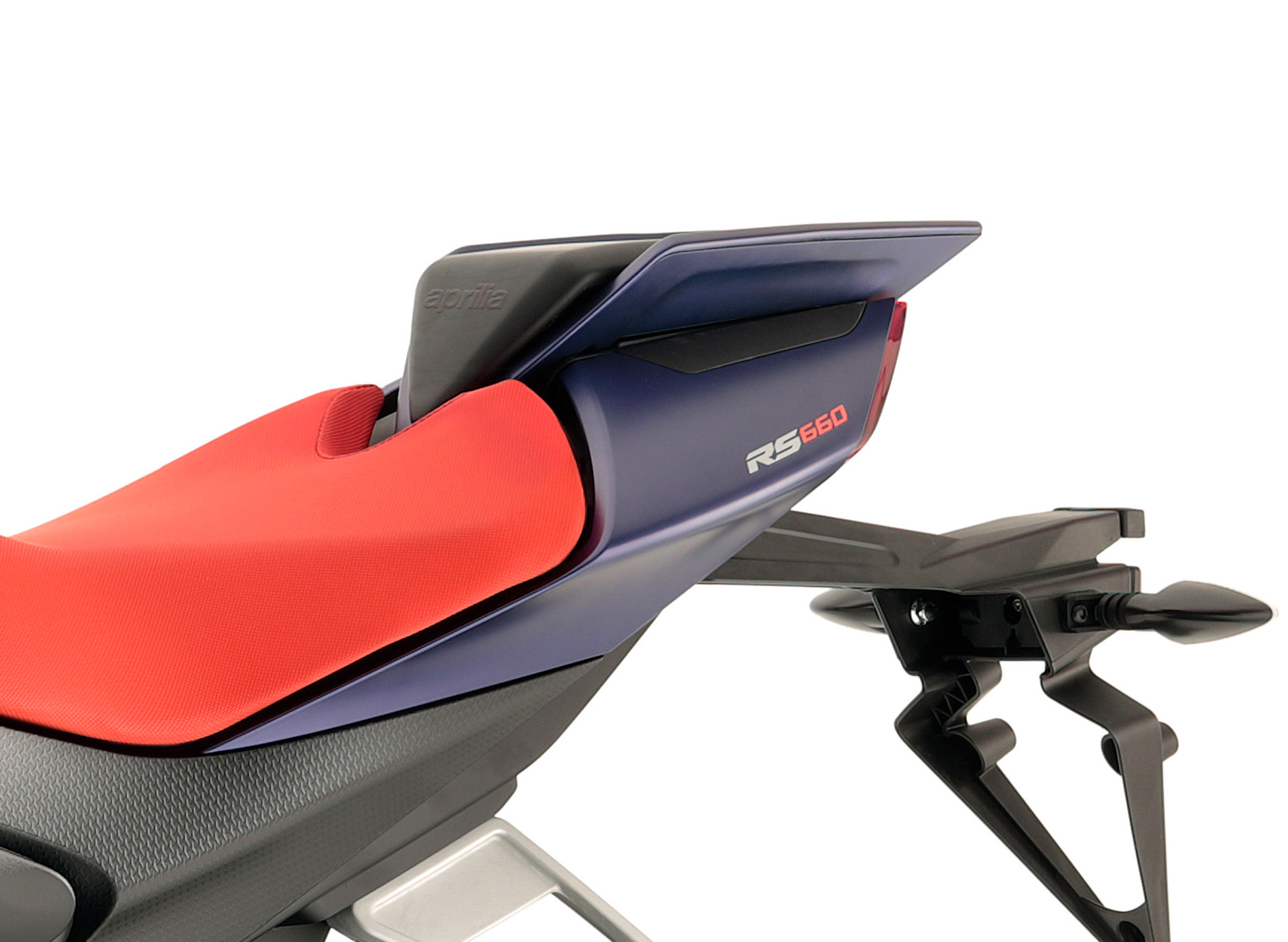 Soziussitz Abdeckung Lava Red für Aprilia RS 660