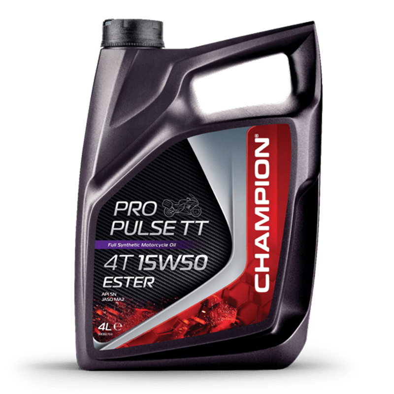 CHAMPION®  Pro Pulse TT 4T 15W-50 Ester Motoröl - 4 Liter - Aprilia Dorsoduro (2008-2009)