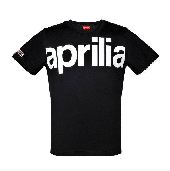 Aprilia Wide T-Shirt schwarz