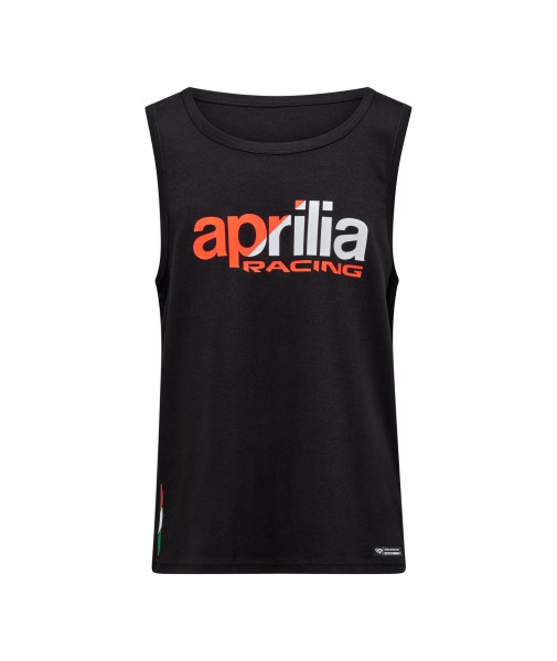 Aprilia Tank-Top Racing Herren schwarz