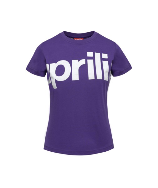 Aprilia T-Shirt Damen violett