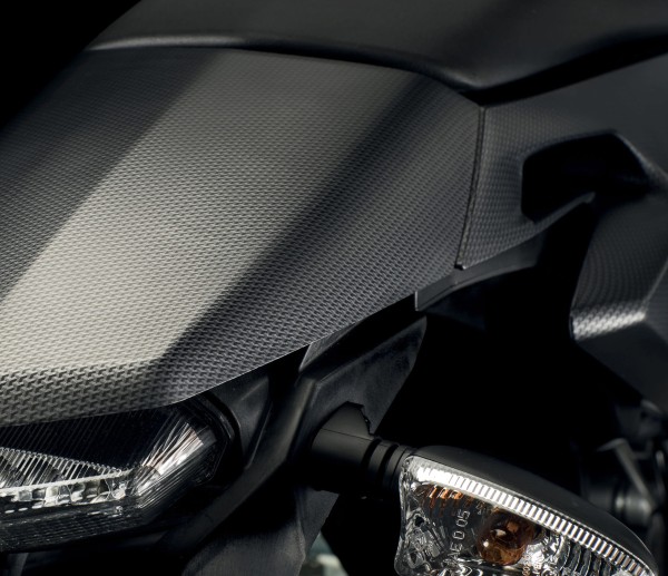 Heckverkleidung, schwarz, Carbon Optik für RX50 Factory, SX50, SX50 Factory, Motard