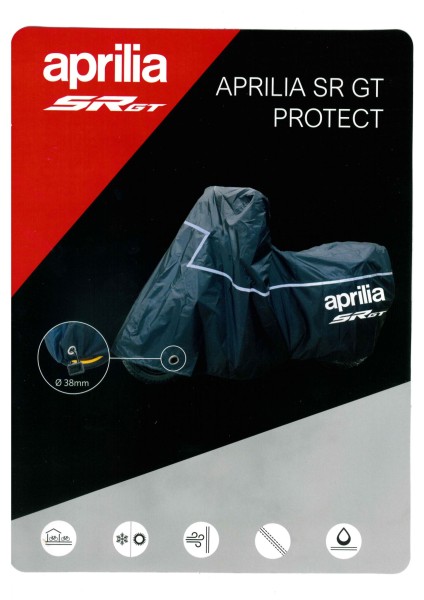 Outdoor Faltgarage für Aprilia SR GT 125 / 200