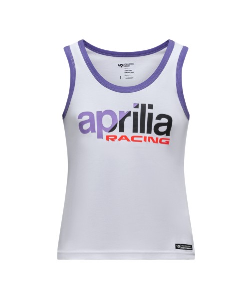 Aprilia Tank-Top Racing Damen weiß