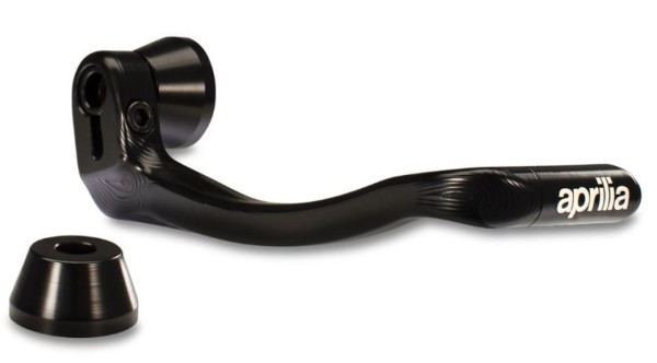 Bremshebelschutz schwarz für Aprilia Tuono 457 (25-)