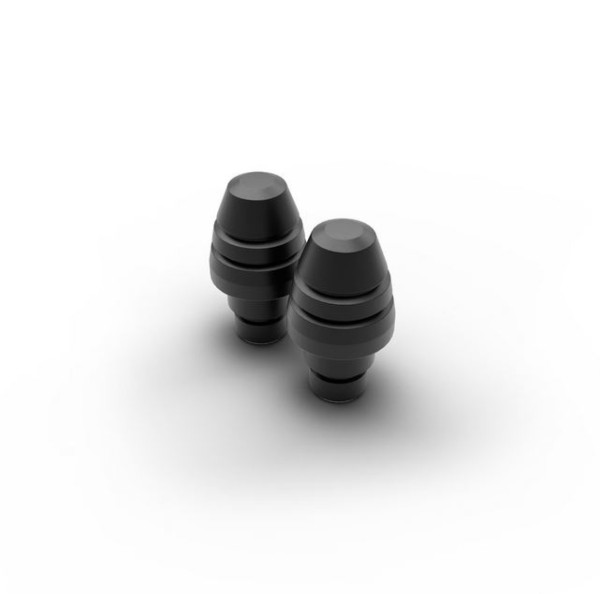 Lenkerendgewicht schwarz Alu für Aprilia RSV4 / Tuono V4 1100 (25-)